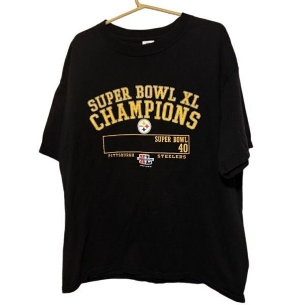 Pittsburgh Steelers Super Bowl XL Champions Size XL T-Shirt